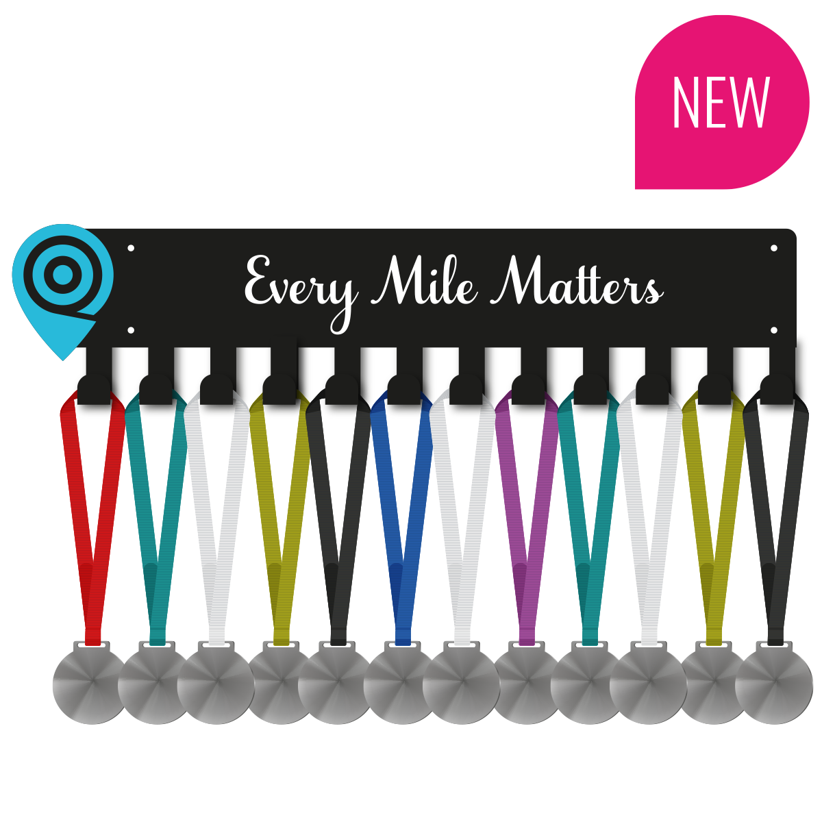 *NEW* Medal Hanger - Every Mile Matters